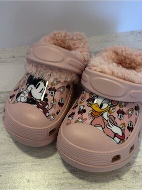 Licensed Toddler Character Warm Lined Clog - Minnie & Daisy Size 7/8 NEW